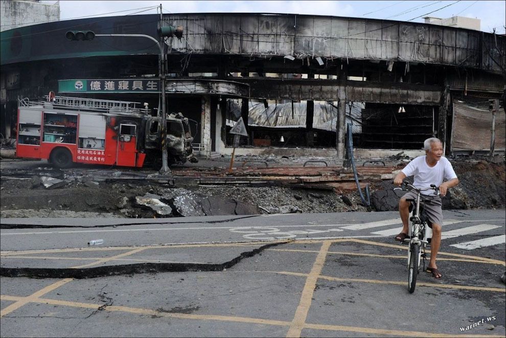 Взрыв газовой трубы