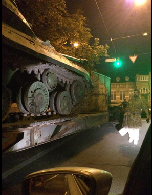 Украденный в Константиновке танк ИС-3 появился в Киеве