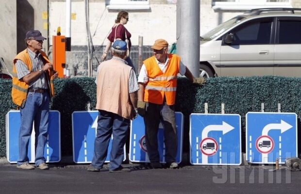 В Киеве открыли транспортную развязку на Почтовой площади 