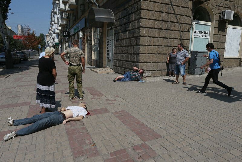 Боевики из "ДНР" обстреляли центр Донецка