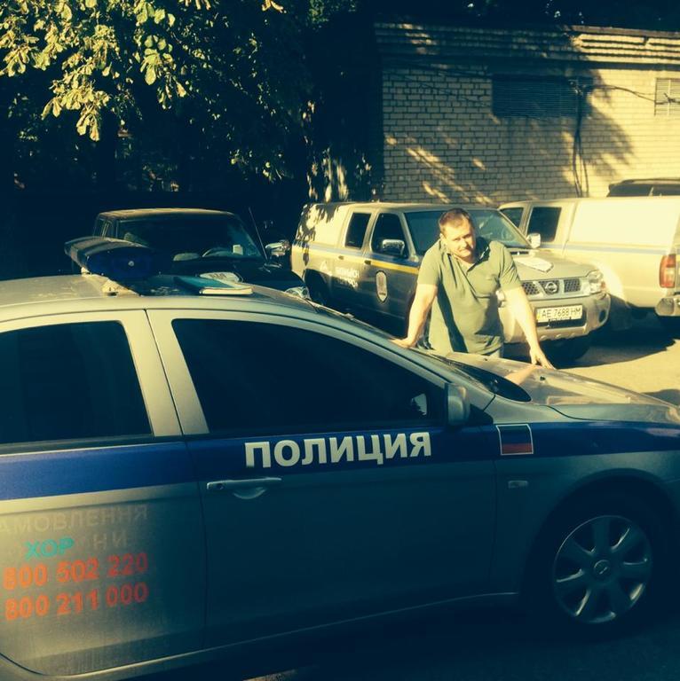 Батальон "Днепр" захватил экипаж "полиции ДНР"