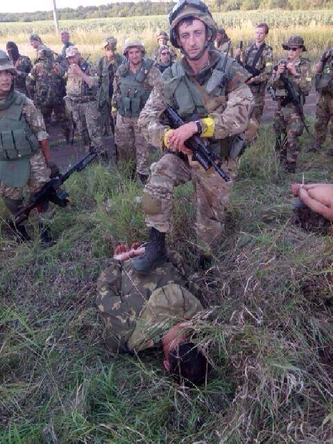 Украинские военные поймали группу российского спецназа на Донбассе