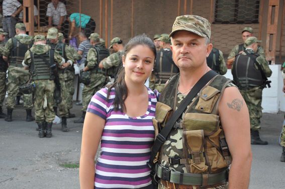 Батальон добровольцев "Тернополь" отправился в зону АТО