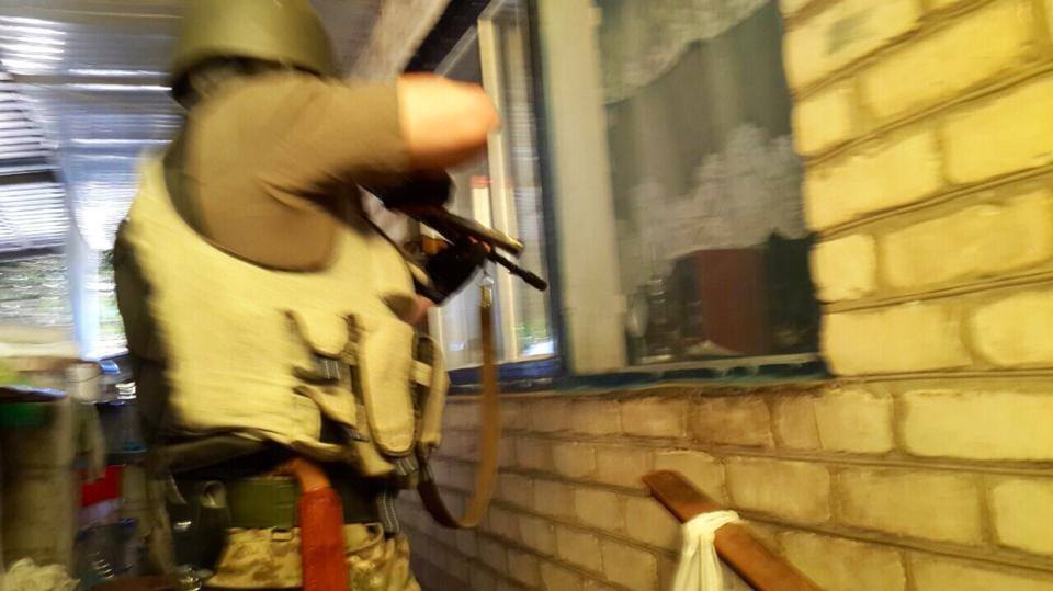 Батальйон "Київ-1" затримав одного з лідерів терористів поблизу Слов'янська