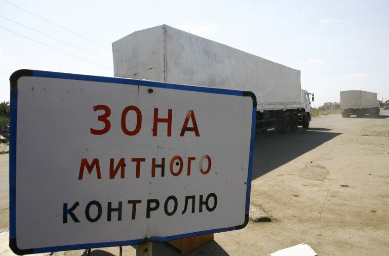 В Украину без разрешения въехала гуманитарная колонна из РФ