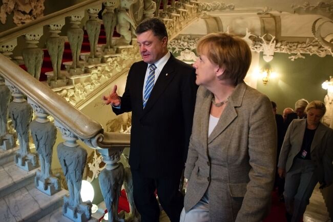 Как проходила встреча Петра Порошенко и Ангелы Меркель. Фоторепортаж