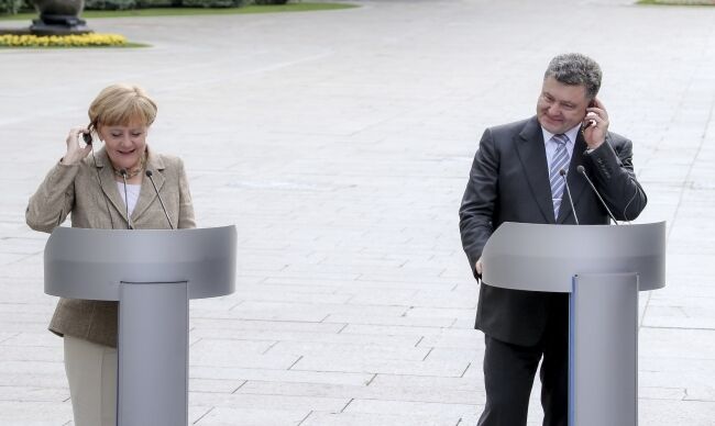 Как проходила встреча Петра Порошенко и Ангелы Меркель. Фоторепортаж