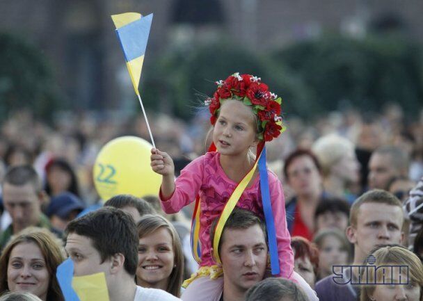 Как украинцы праздновали День Независимости в разные годы