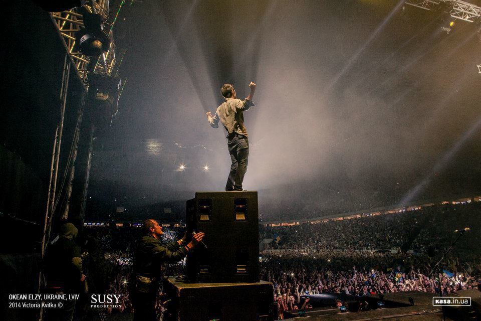 "Океан Эльзы" во Львове на День Независимости. Фоторепортаж