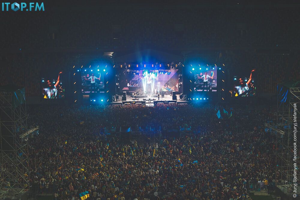 "Океан Эльзы" во Львове на День Независимости. Фоторепортаж