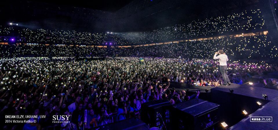 "Океан Эльзы" во Львове на День Независимости. Фоторепортаж