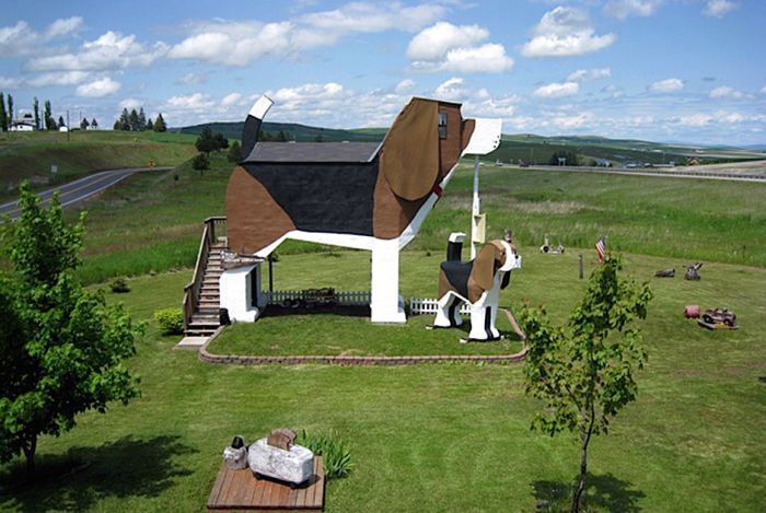 Необычные жилые здания в виде животных