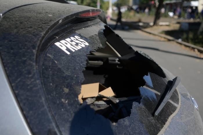 Четверо украинских журналистов вырвались из окружения в Иловайске
