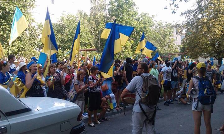 Харьковский Евромайдан "проведал" медсестру, добивавшую ногами протестующих