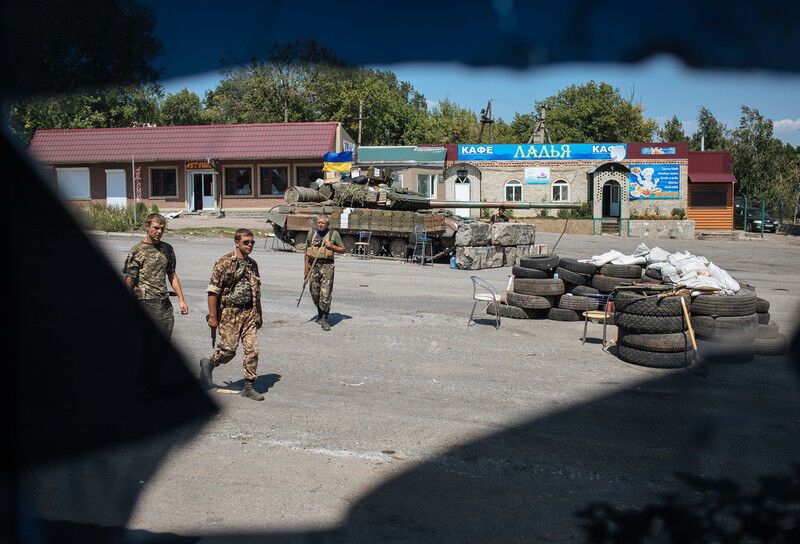 Дебальцево под контролем сил АТО. Фоторепортаж