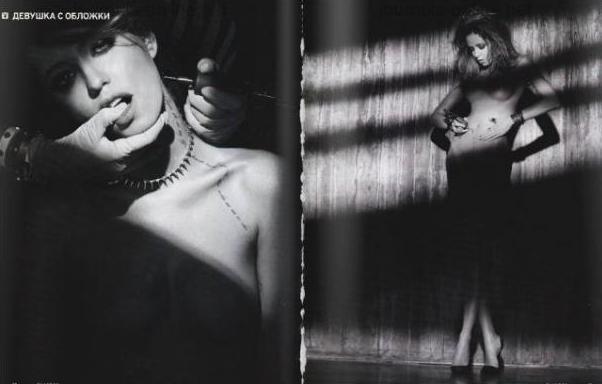 Надя Дорофеева полностью обнажилась для Playboy