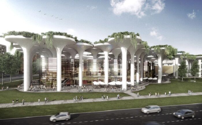 В Минске представили проект уникального стадиона к Евро-2020