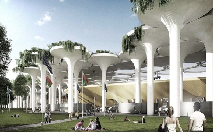 В Минске представили проект уникального стадиона к Евро-2020