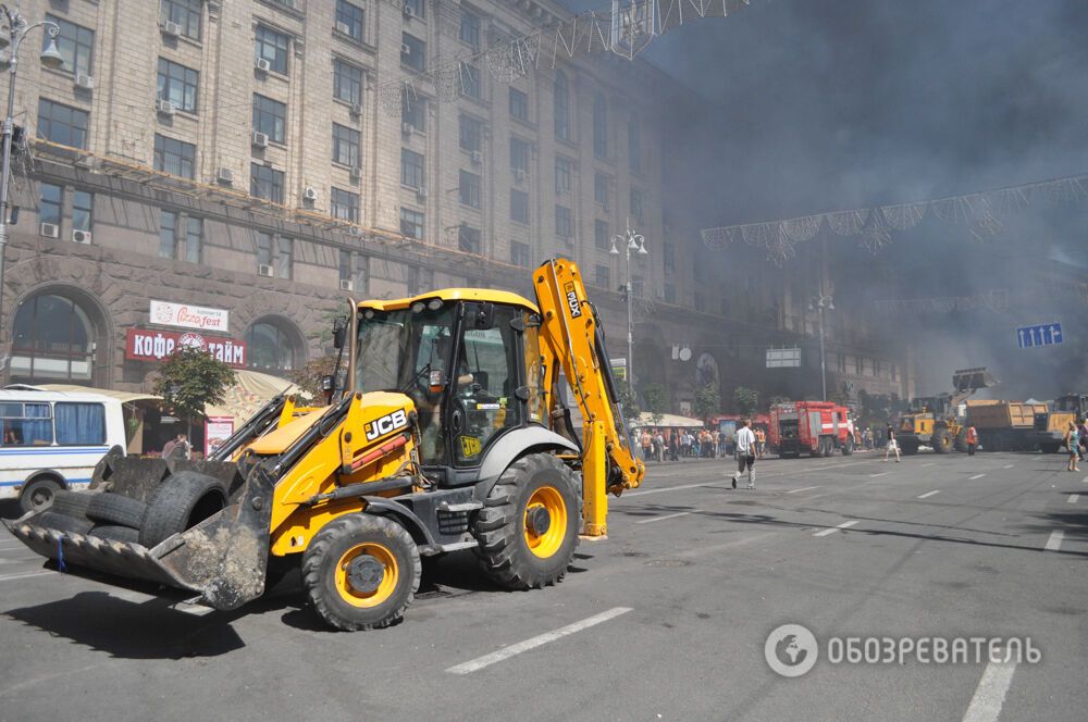 Попытка расчистить Майдан закончилась ничем