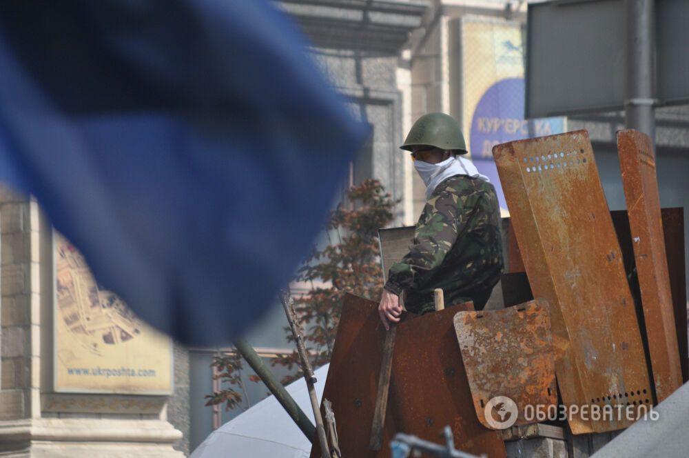 Попытка расчистить Майдан закончилась ничем