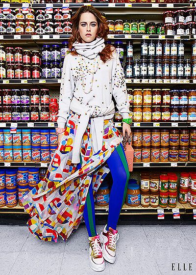 Кристен Стюарт на страницах сентябрьского Elle US