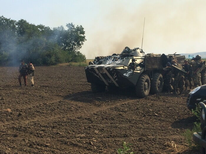 Батальон "Кривбасс" во время штурма уничтожил около 100 террористов