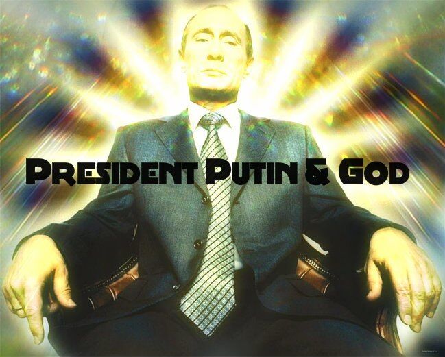 В России заговорили о божественной природе Путина