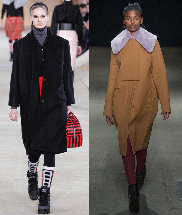 Самые модные пальто осени-зимы 2014/2015: яркие принты, вышивки и накладные карманы