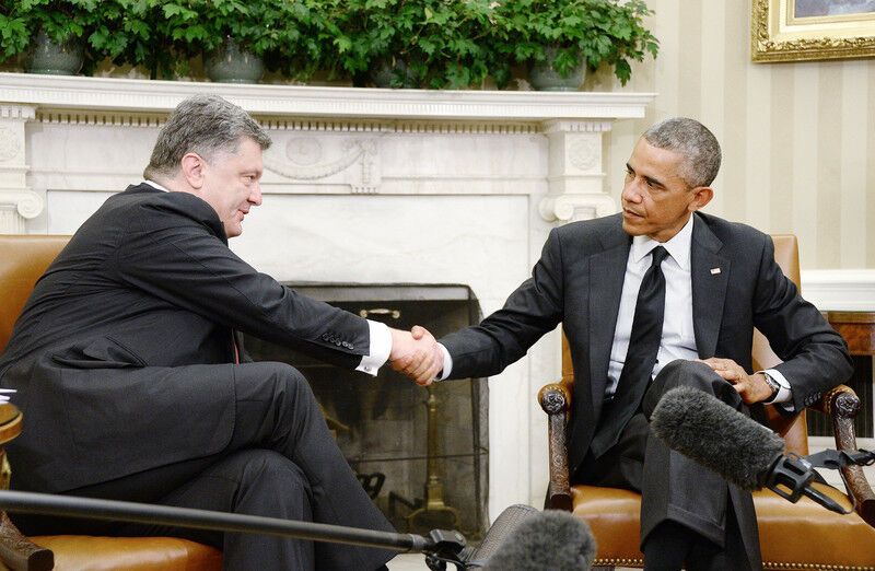 Порошенко назвал переговоры с властями США "четкими и практичными"