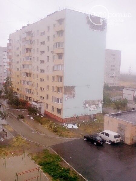 Опубліковано фото і відео понівечених після урагану Дніпропетровська і Маріуполя