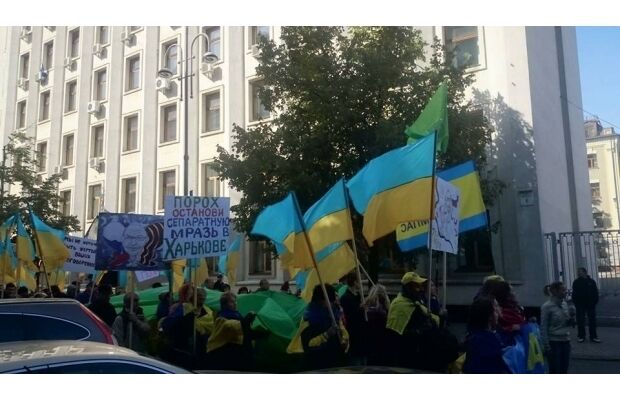 Харків'яни через Кернеса перекрили рух на Хрещатику
