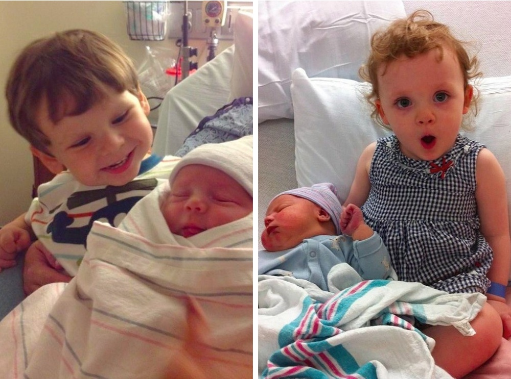 Трогательные фото детей, которые впервые увидели своих братиков и сестричек