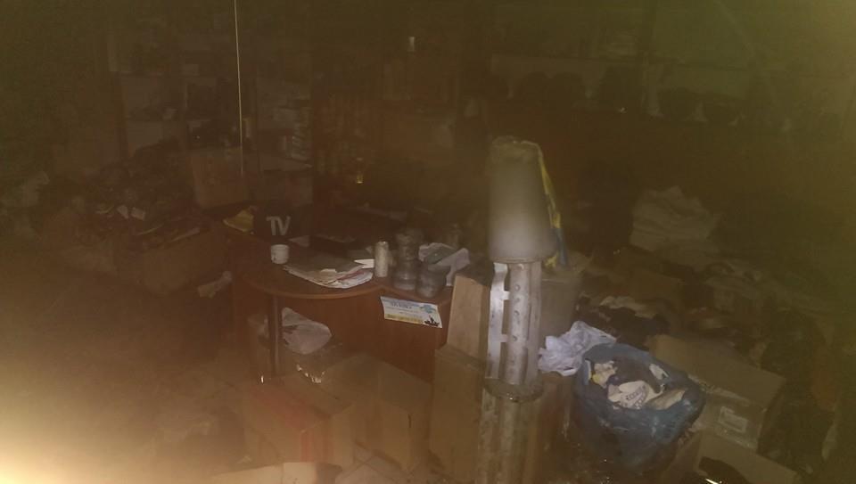 В Мариуполе сожгли дотла офис помощников бойцам АТО