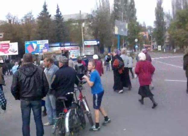 Жители Горловки устроили давку из-за варенья "от Беса"