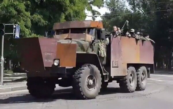 Самодельные бронеавто в зоне АТО