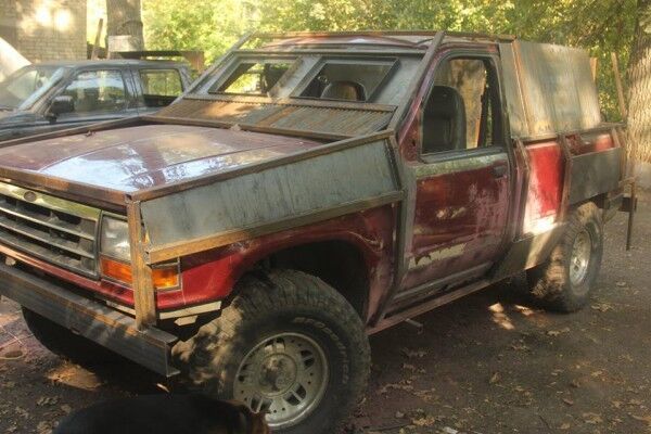 Самодельные бронеавто в зоне АТО