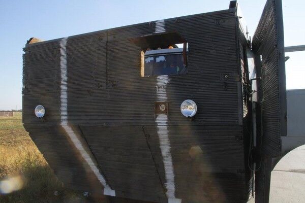 Самодельные бронеавто в зоне АТО