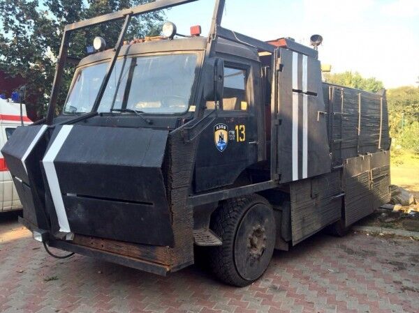 Самодельные бронеавто в зоне АТО