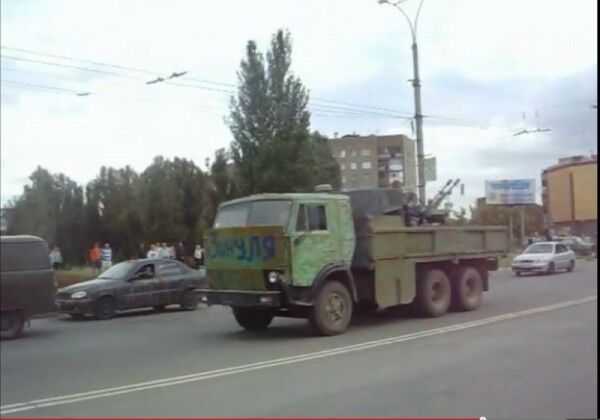 Самодельные бронеавто в зоне АТО