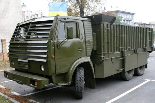 Самодельные бронеавто в зоне АТО