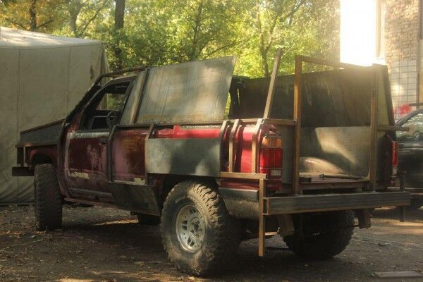 Самодельные бронеавто в зоне АТО