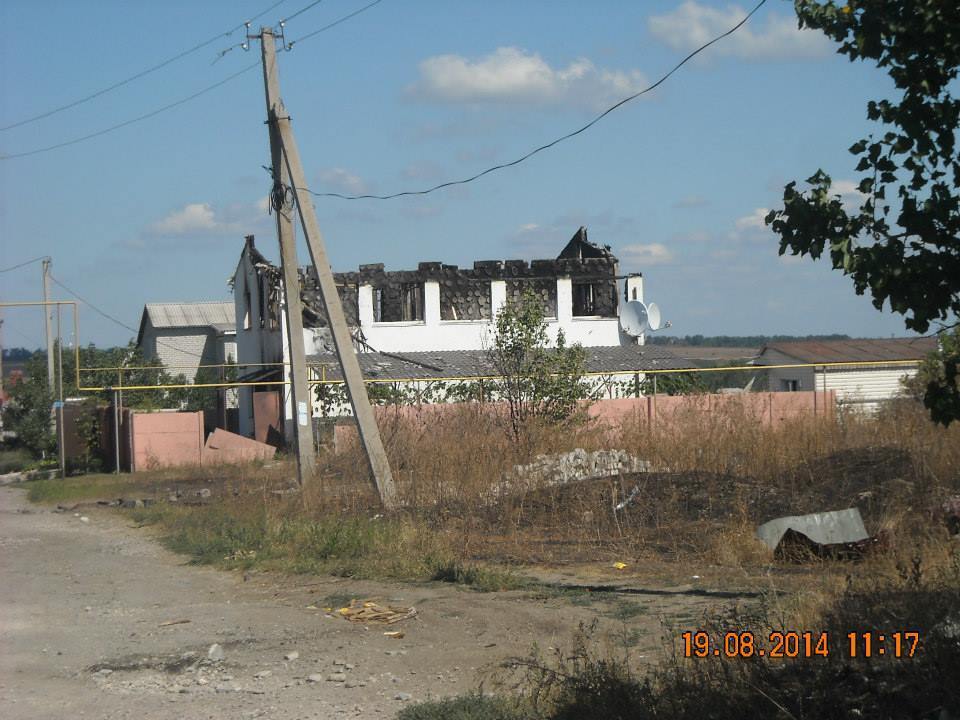 Села Хрящеватое и Новосветловка полностью разрушены войсками РФ