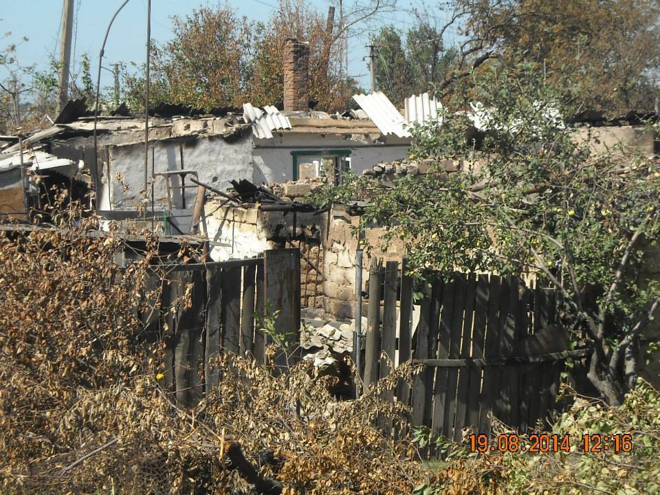 Села Хрящеватое и Новосветловка полностью разрушены войсками РФ