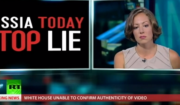 Колектив Russia Today в прямому ефірі попросили не брехати про Україну