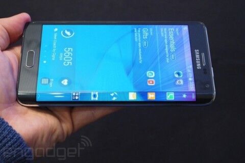 Samsung выпустила спецверсию Galaxy Note с изогнутым экраном