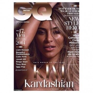 Ким Кардашьян стала женщиной года по версии журнала GQ