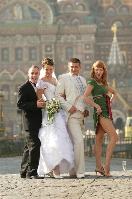 Если подружка невесты совсем без комплексов. Фото с московской свадьбы
