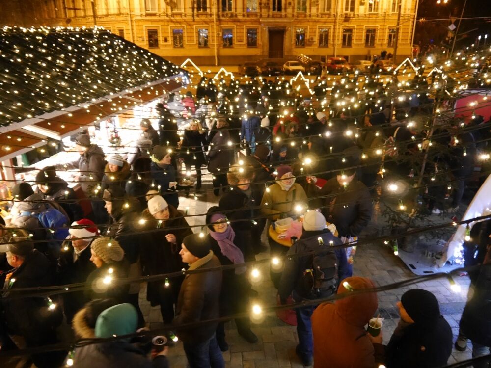 Как в Киеве встретили Новый год: фото и видео празднования