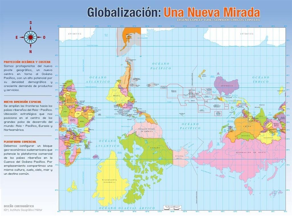 Карты мира : как они выглядят в разных странах