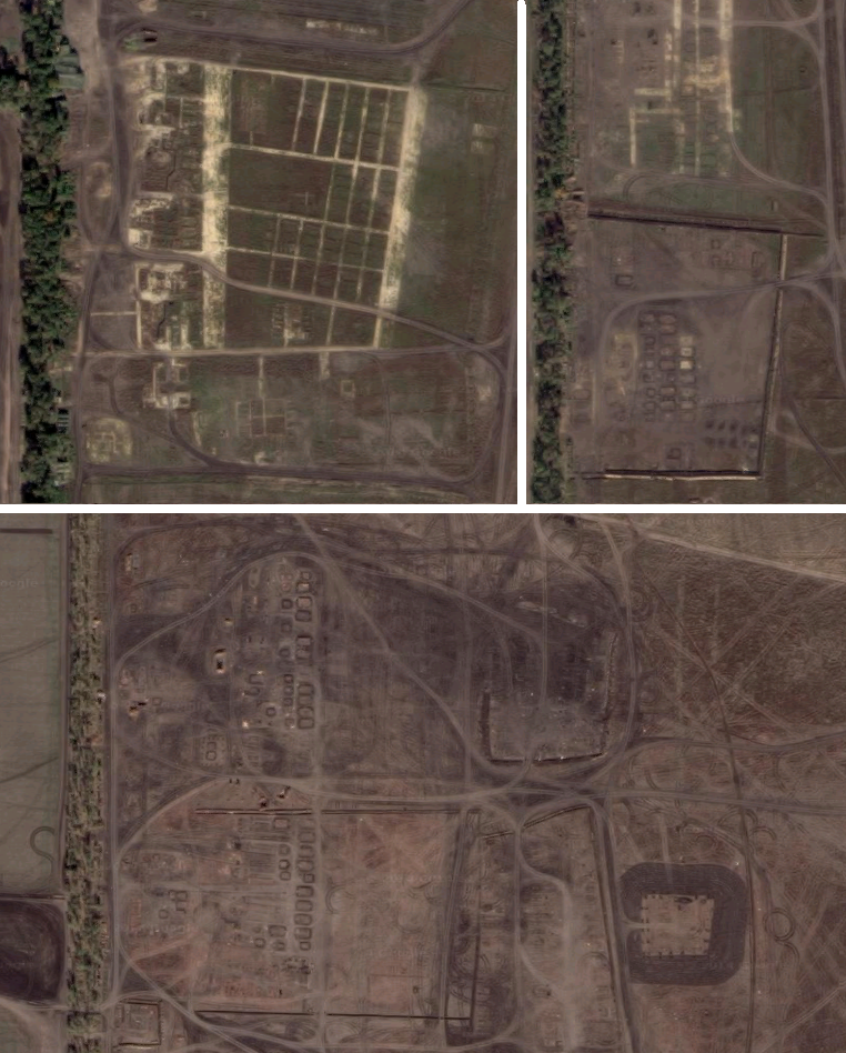Обнаружена новосозданная военная база РФ в непосредственной близости к границе с Украиной: фотодоказательства